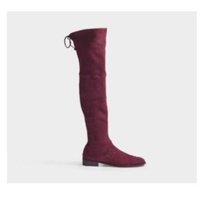 Stuart Weitzman Lowland Over The Knee Suede Boots